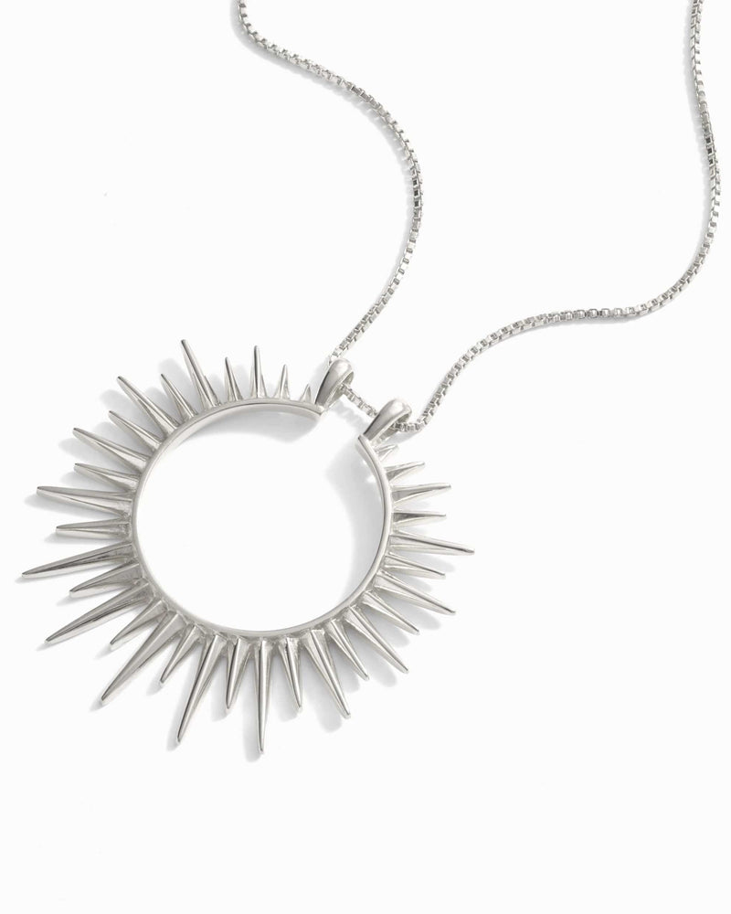 Awe Inspired Pendants Cosmic Rays Goddess Halo