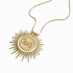 Awe Inspired Pendants Cosmic Rays Goddess Halo