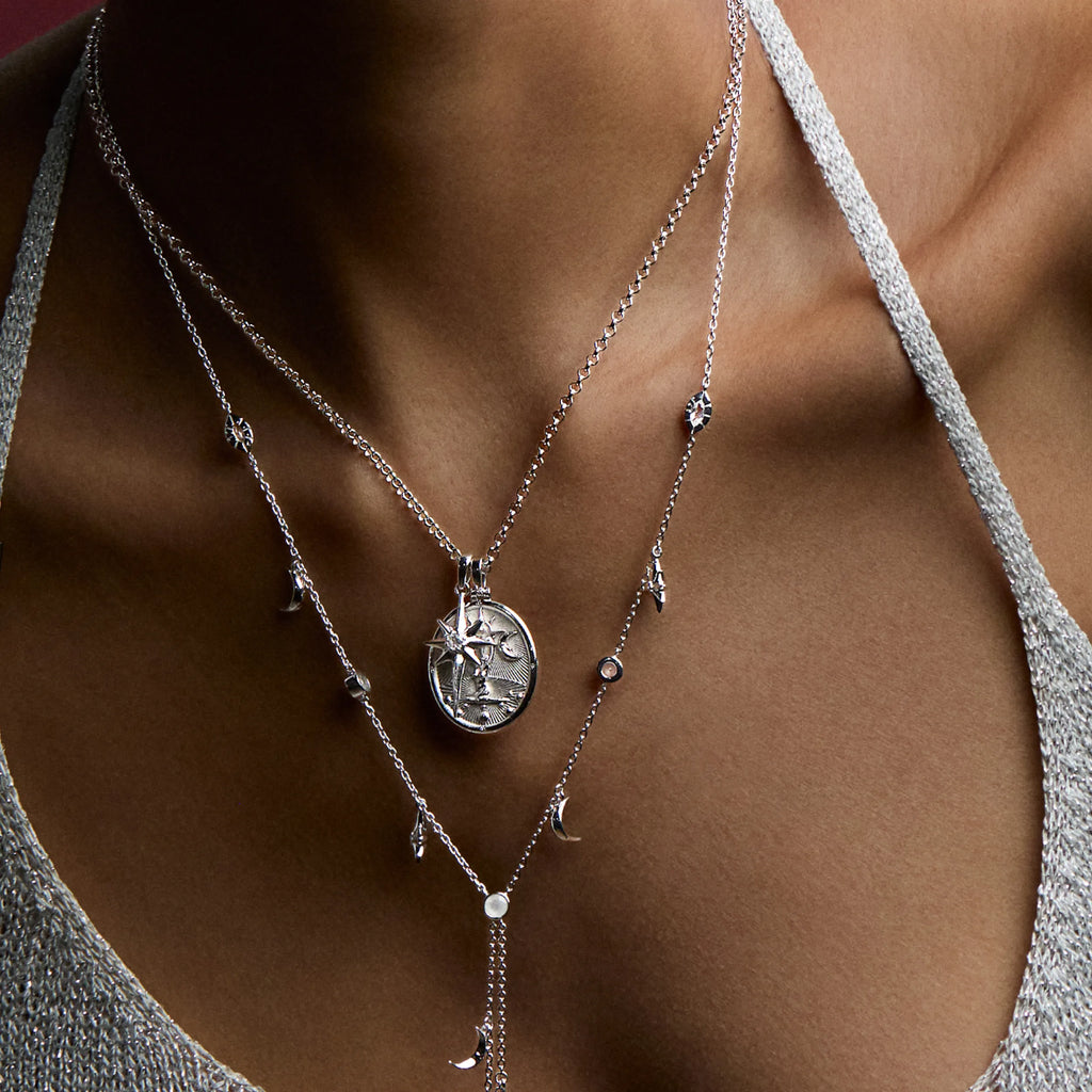 Awe Inspired Pendants Cosmic Star Amulet