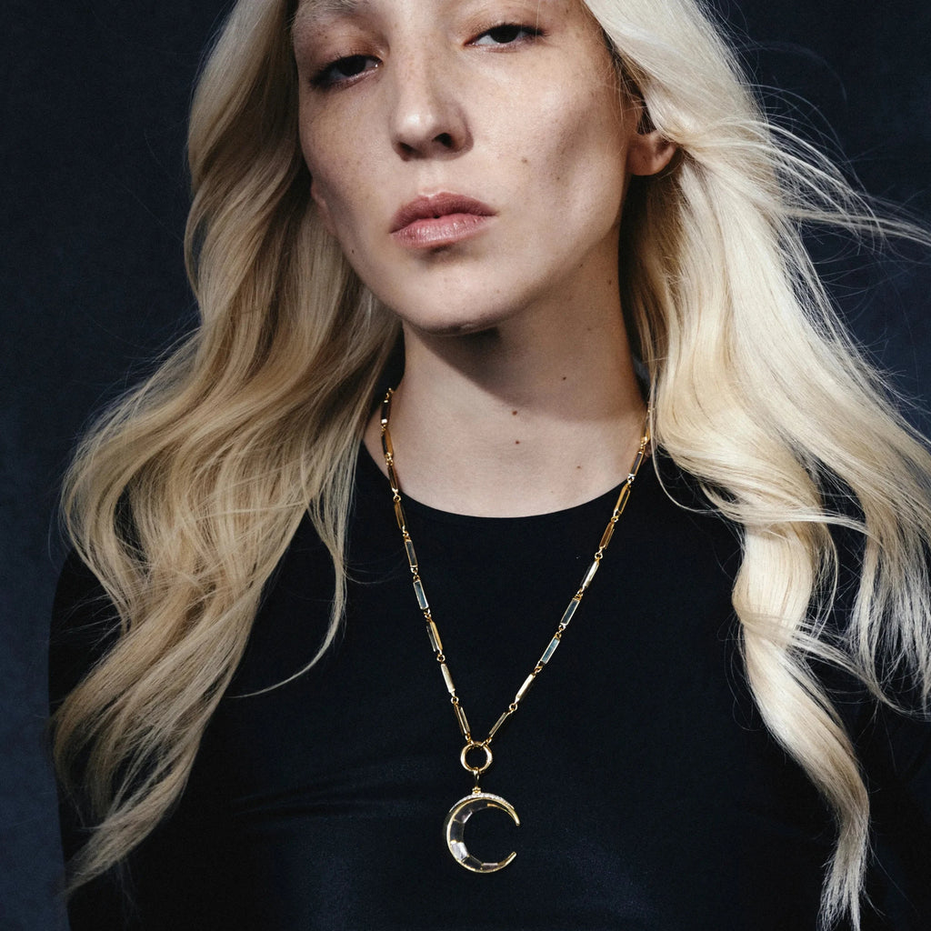 Awe Inspired Pendants Crescent Moon Pendant