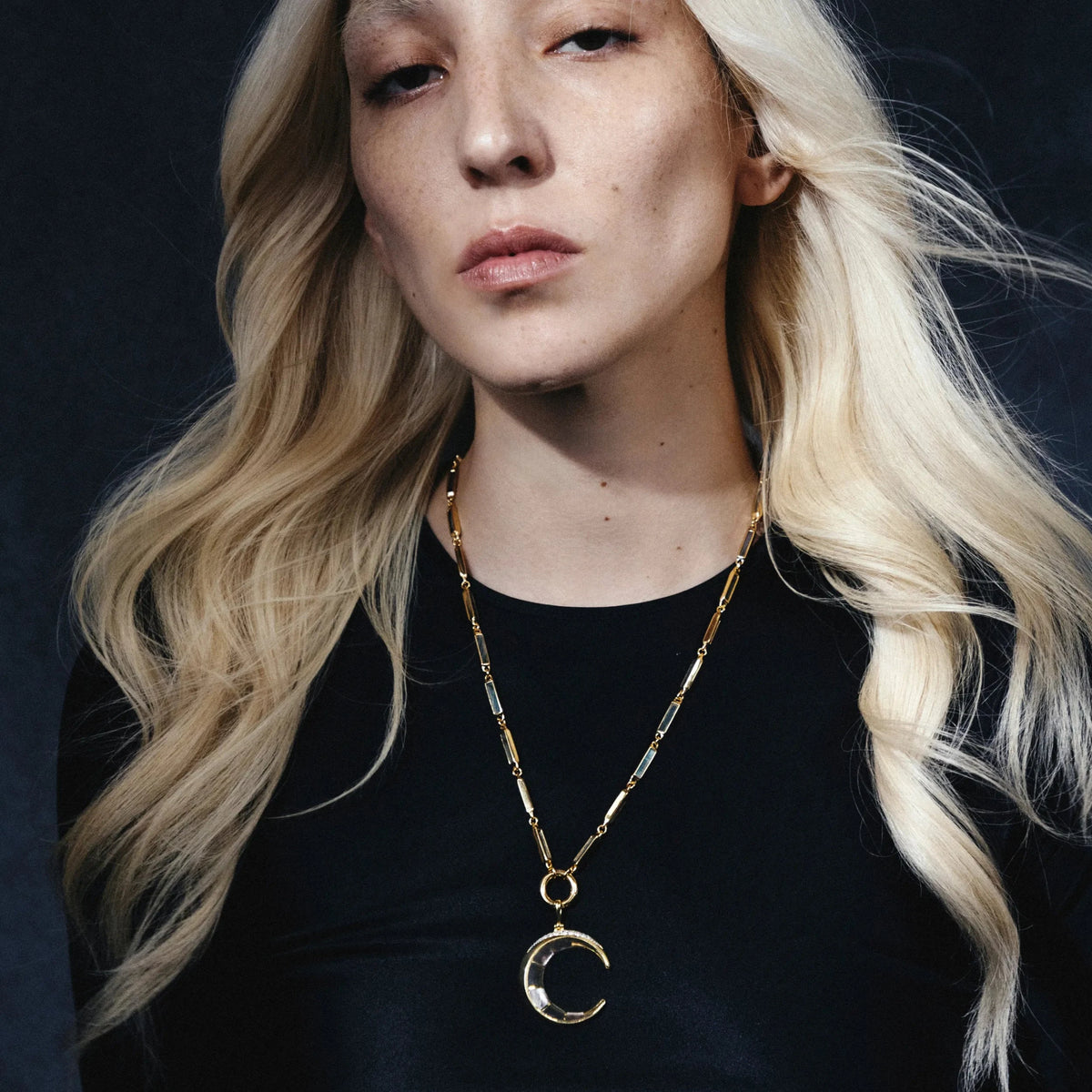 Awe Inspired Pendants Crescent Moon Pendant