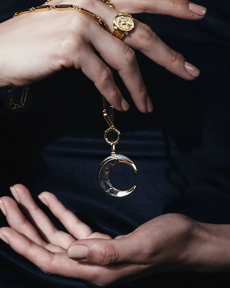 Awe Inspired Pendants Crescent Moon Pendant