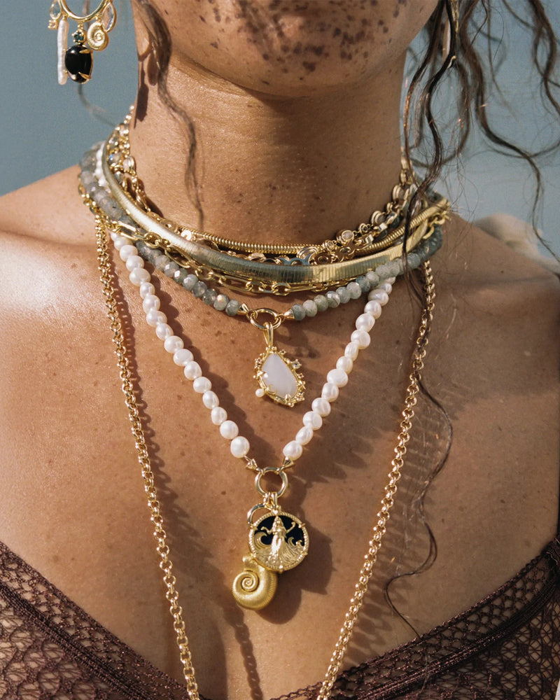 Awe Inspired Pendants Deep Sea Ammonite Shell Pendant