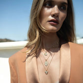 Awe Inspired Pendants Diamond Spiked Heart Amulet