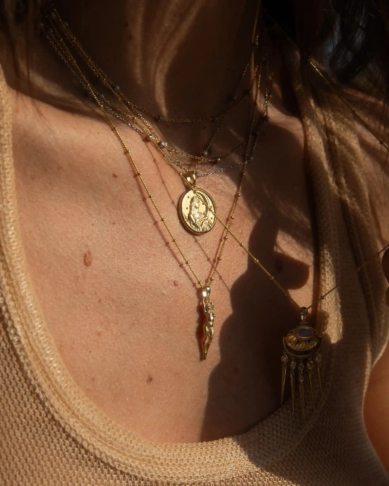 Awe Inspired Pendants Divine Feminine Amulet