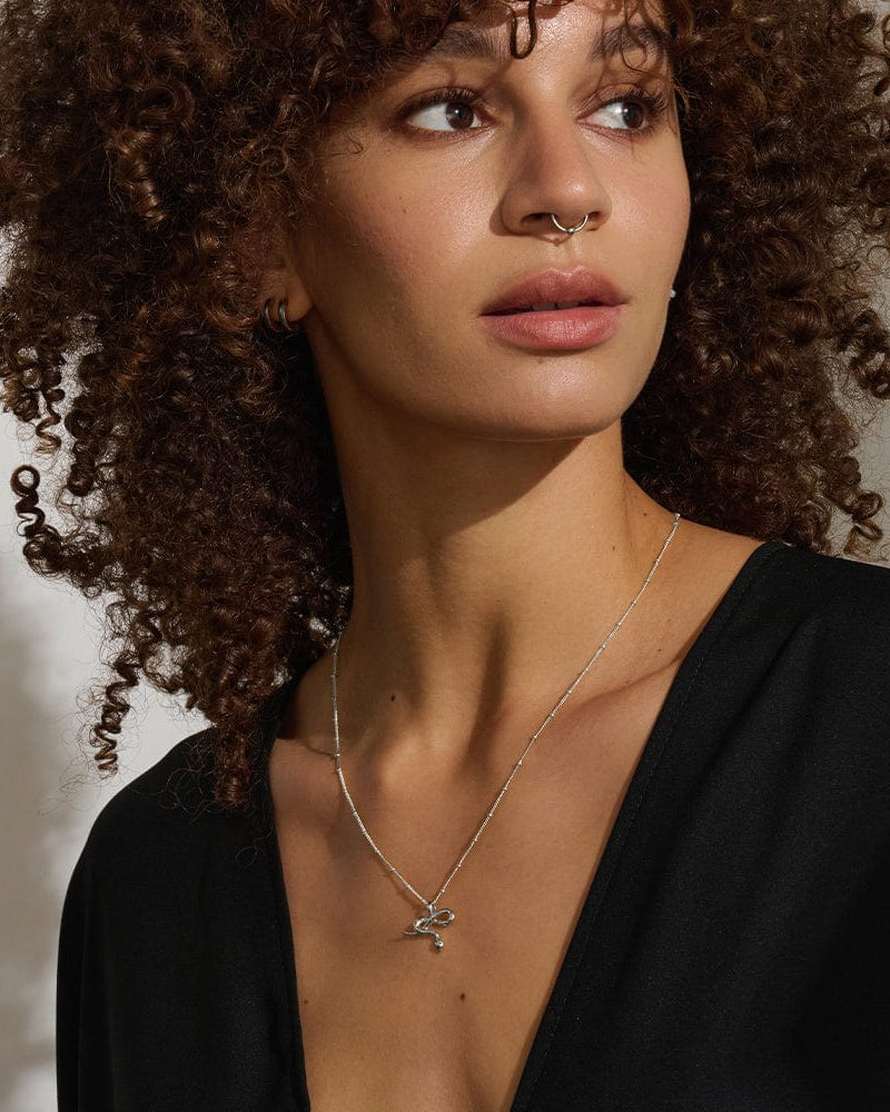 Awe Inspired Pendants Emerald Eye Snake Amulet