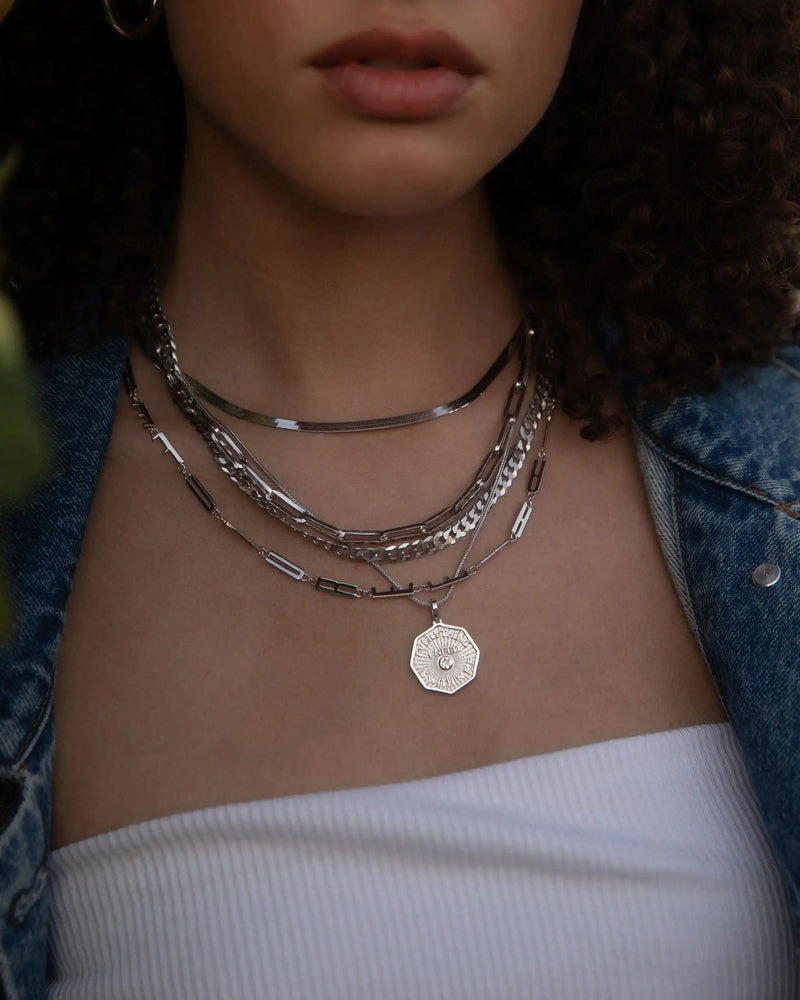 Awe Inspired Pendants Everything I Need is Within Me Affirmation Coin Pendant