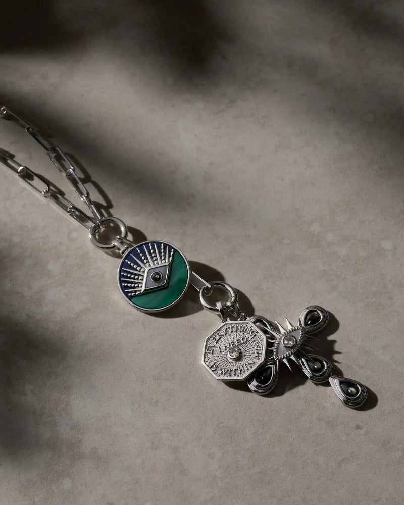 Awe Inspired Pendants Everything I Need is Within Me Affirmation Coin Pendant