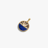 Awe Inspired Pendants Gemstone Sunrise Coin