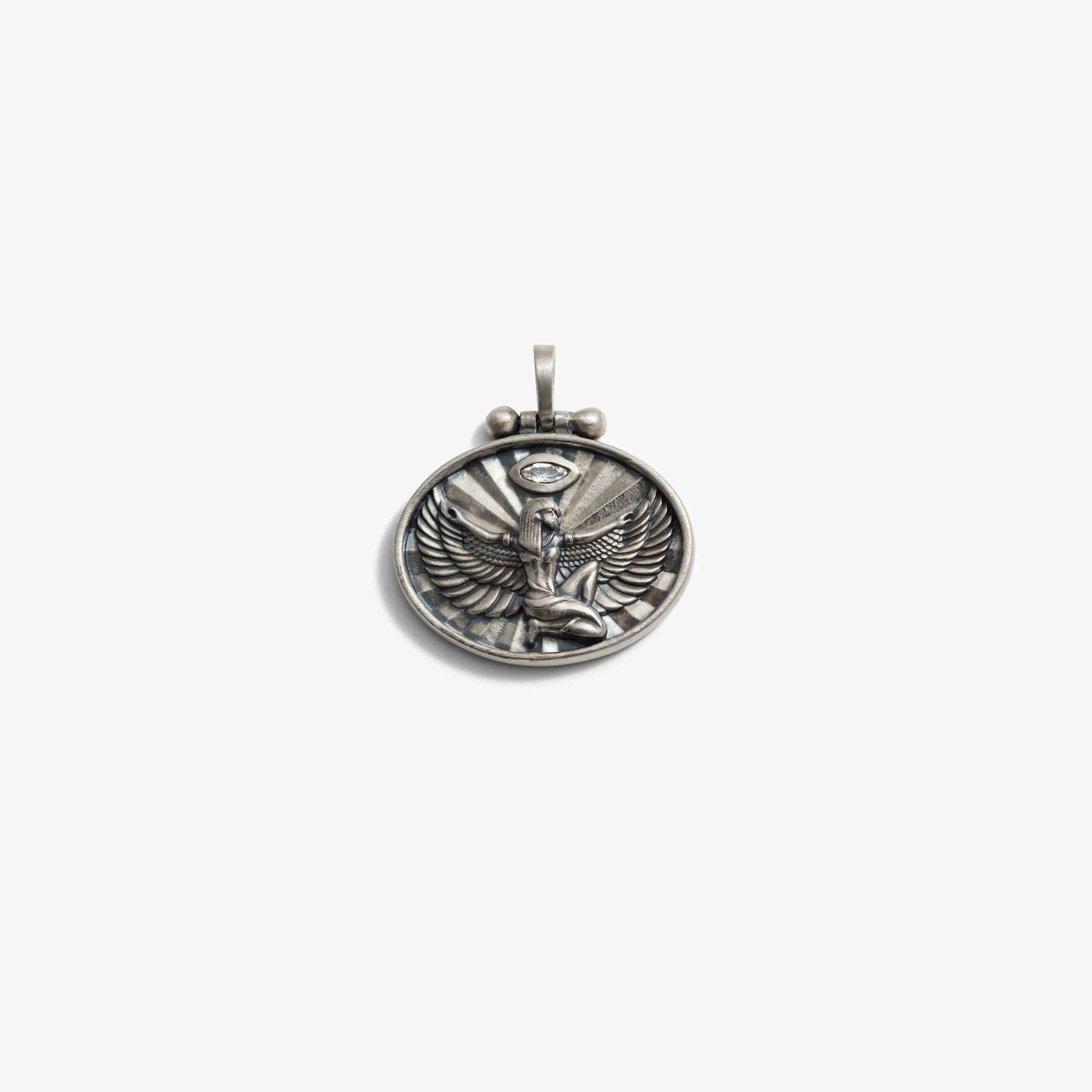 Awe Inspired Pendants Gunmetal Special Edition Isis Pendant