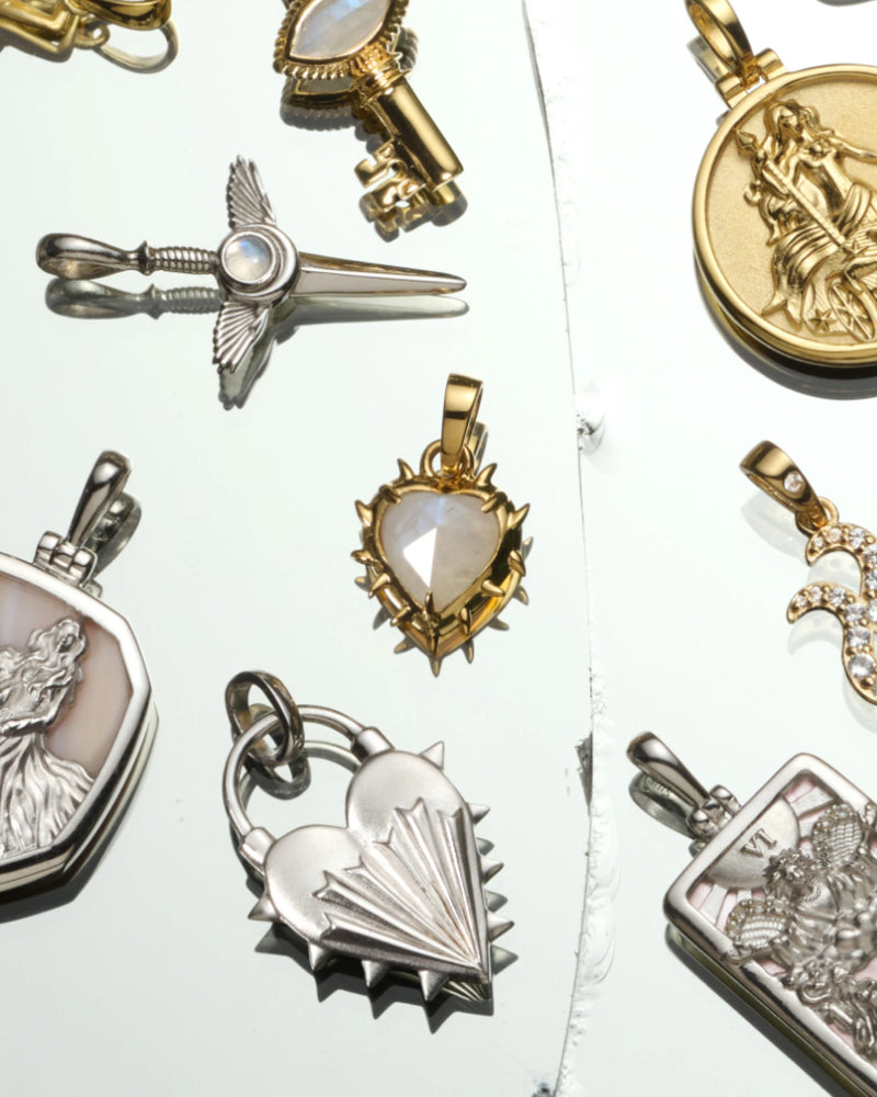 Awe Inspired Pendants Heart of Thorns Amulet