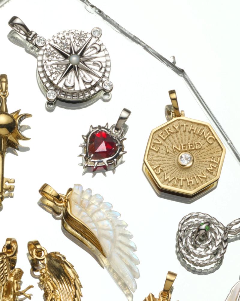 Awe Inspired Pendants Heart of Thorns Amulet