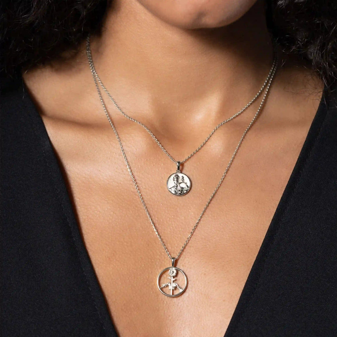 Awe Inspired Pendants Hope Blossoms Amulet