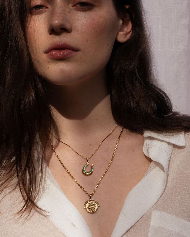 Awe Inspired Pendants Horseshoe Charm