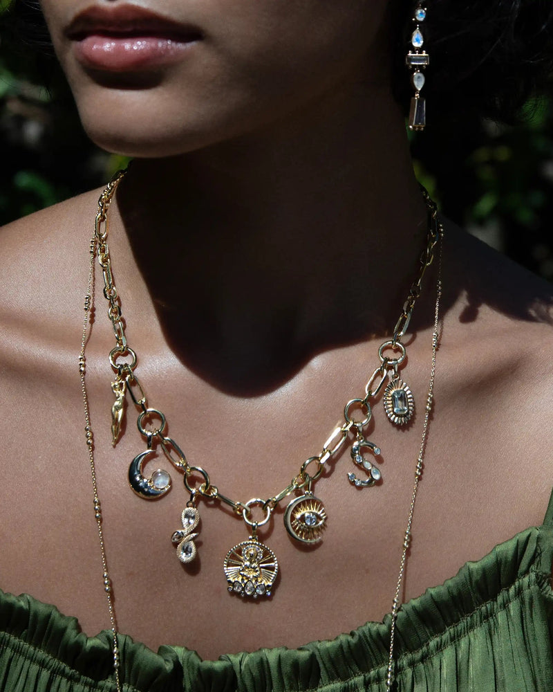 Awe Inspired Pendants Infinity Snake Amulet