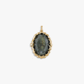 Awe Inspired Pendants Labradorite / 14K Yellow Gold Vermeil Oracle Locket