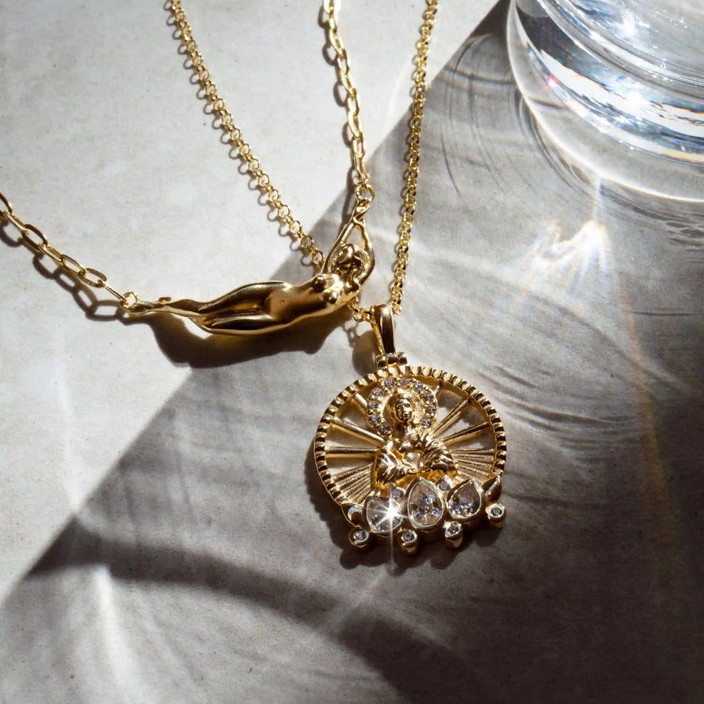 Awe Inspired  Pendants Lady Buddha Pendant