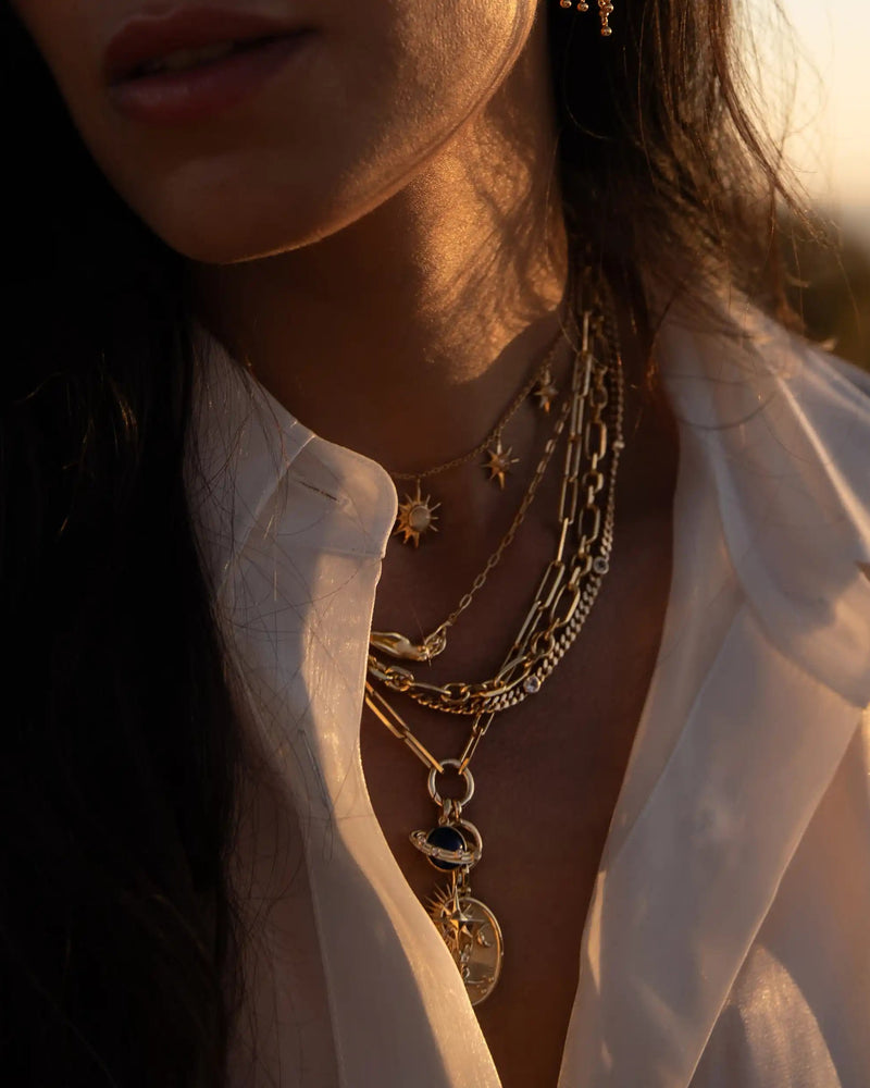 Awe Inspired Pendants Lapis Saturn Amulet