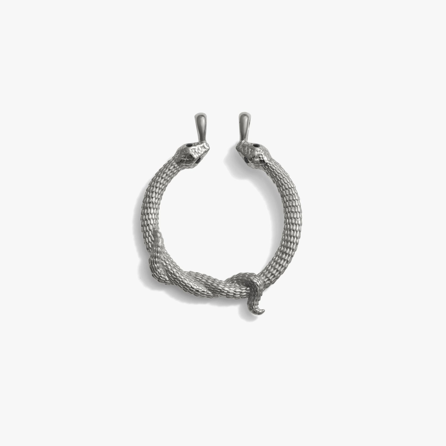 Awe Inspired Pendants Large / Sterling Silver Snake Goddess Halo