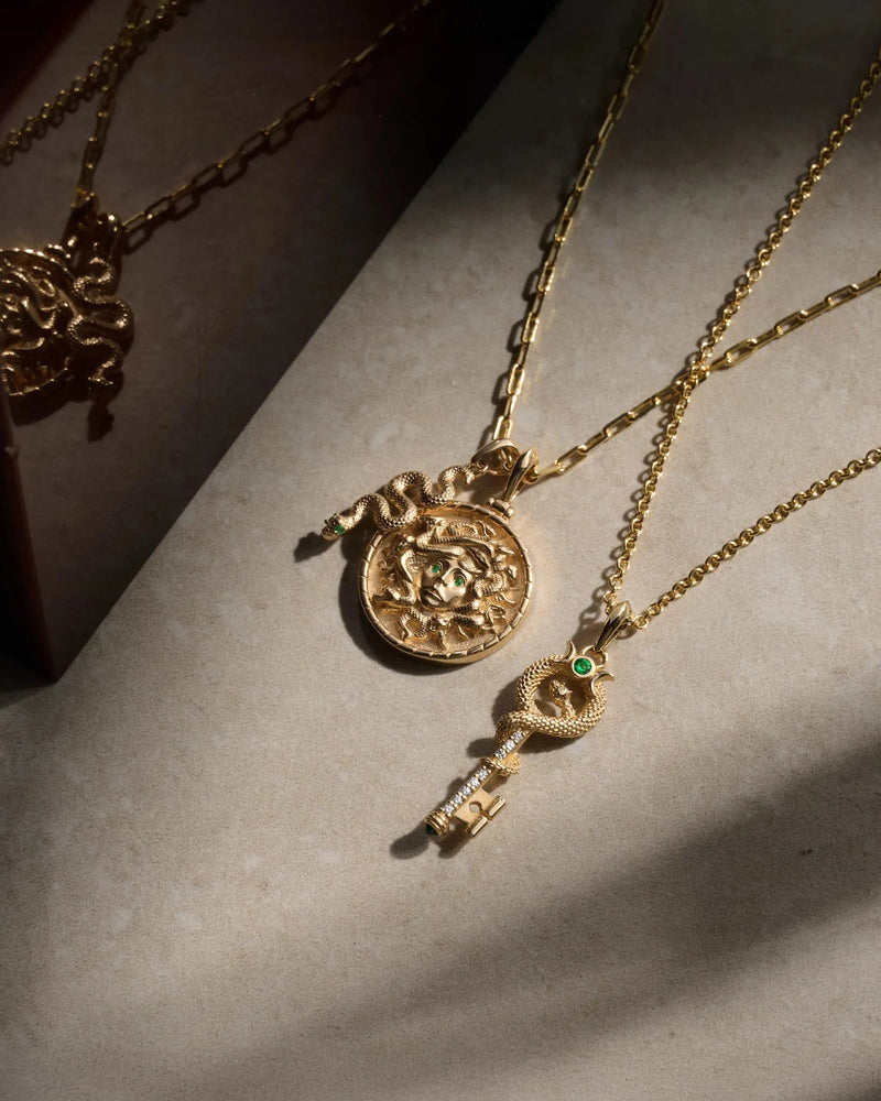 Awe Inspired Pendants Medusa Pendant