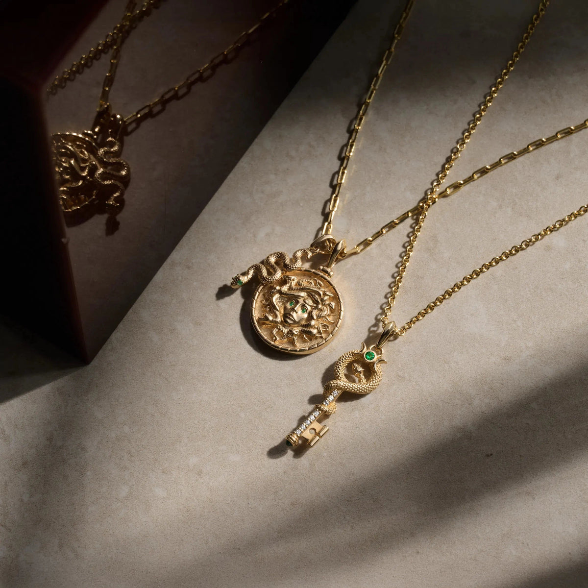 Awe Inspired Pendants Medusa Pendant