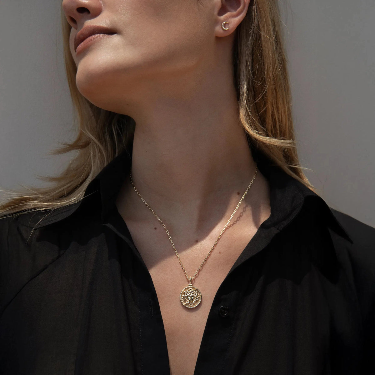 Awe Inspired Pendants Medusa Pendant