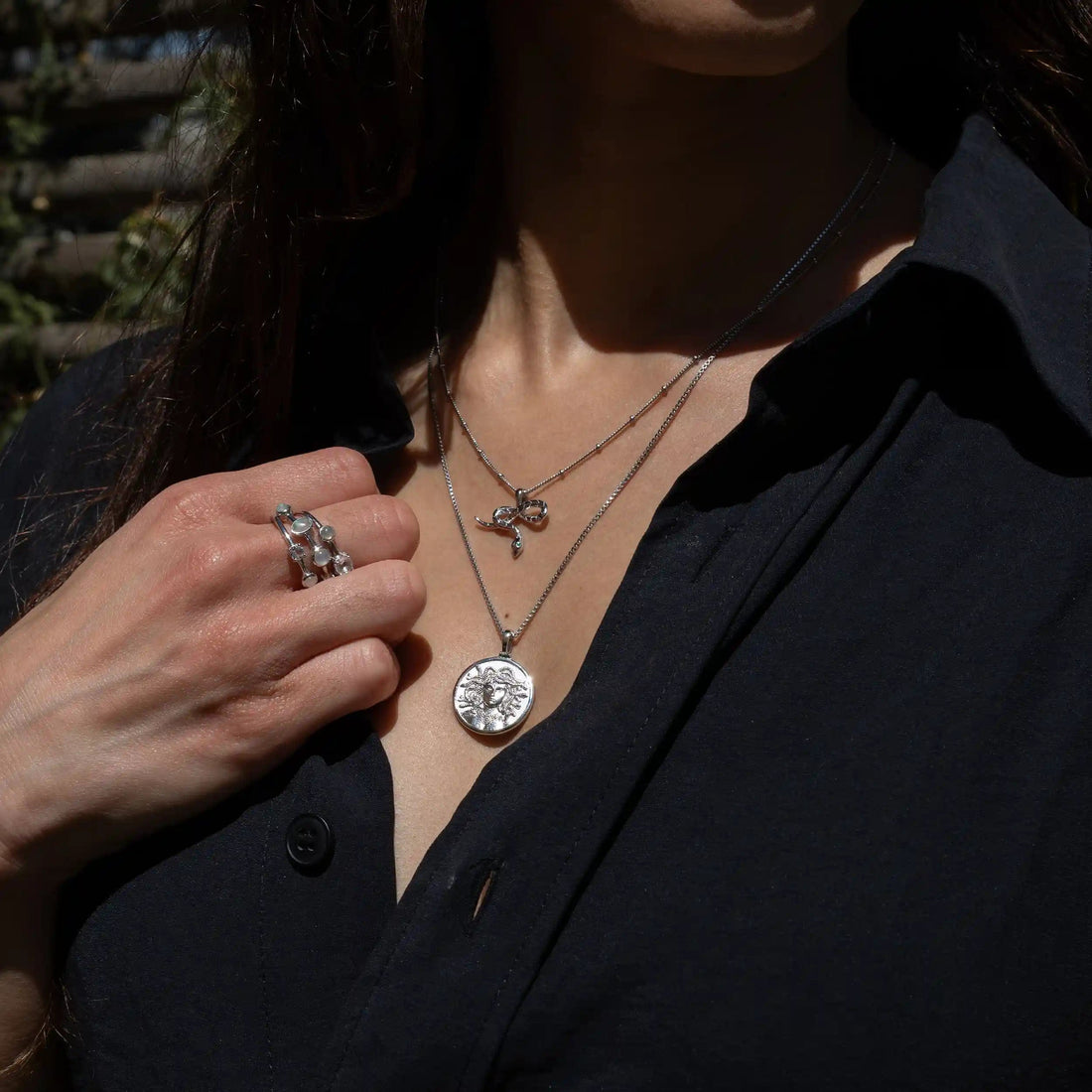 Awe Inspired Pendants Medusa Pendant