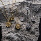 Awe Inspired Pendants Mini Goddess Coin Pendant