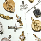 Awe Inspired Pendants Mini Moonstone Key Amulet