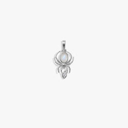 Awe Inspired  Pendants Moonstone Spider Amulet