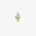 Awe Inspired Pendants Moonstone Spider Amulet