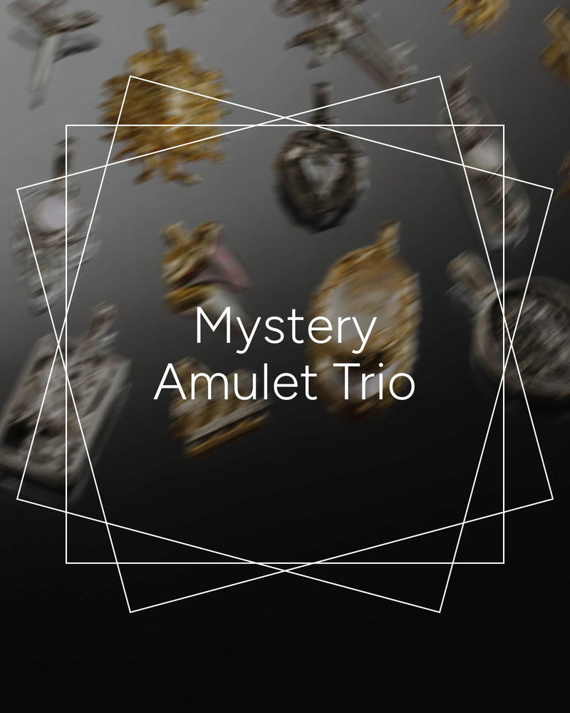 Awe Inspired Pendants Mystery Amulet Trio