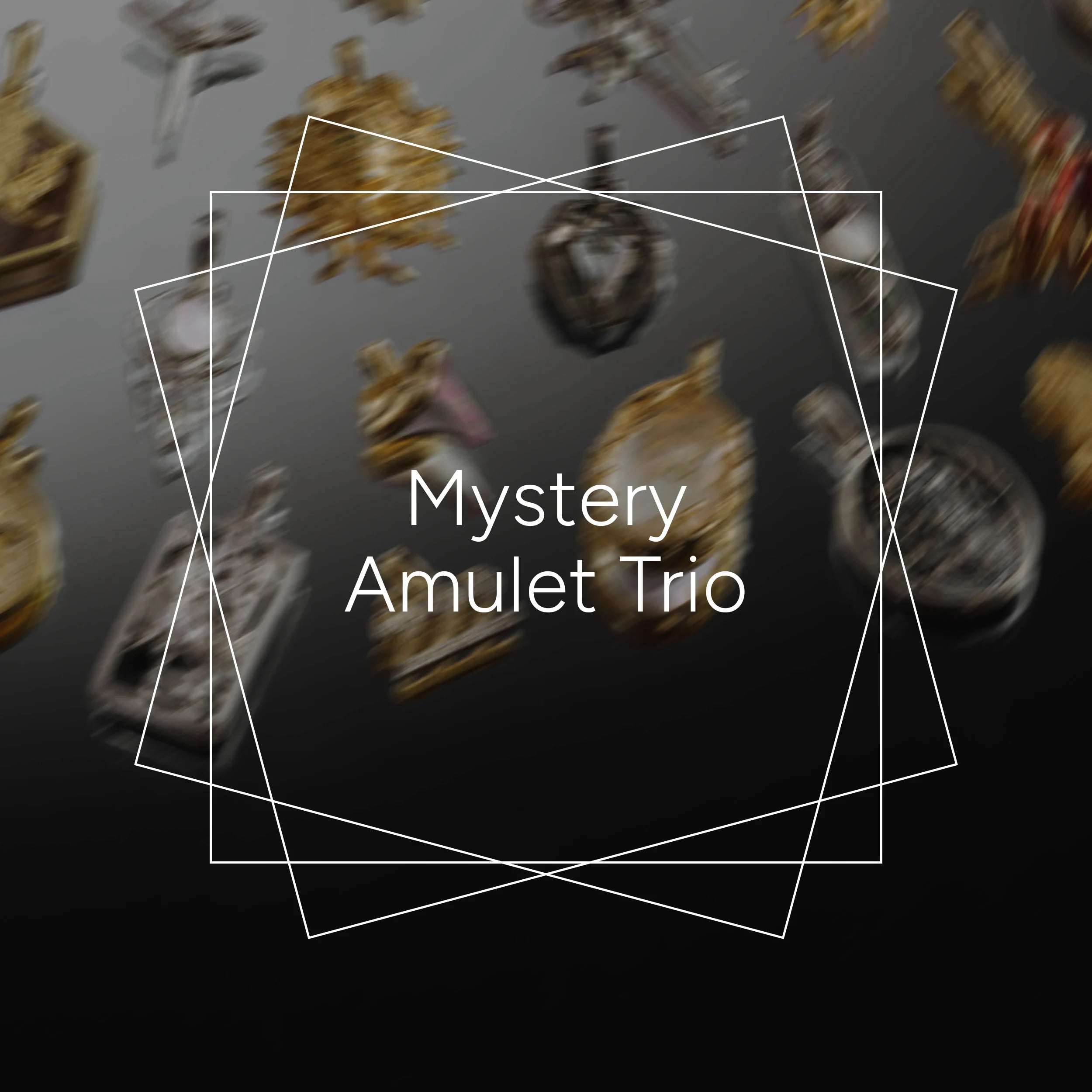 Awe Inspired Pendants Mystery Amulet Trio