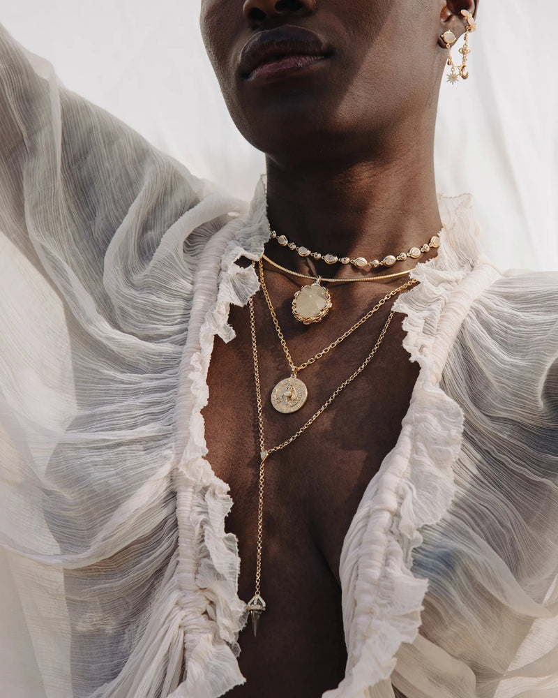 Awe Inspired Pendants Oracle Coin Pendant