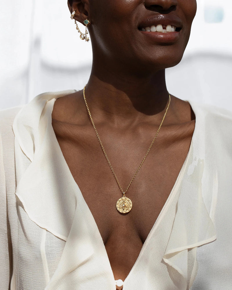 Awe Inspired Pendants Oracle Coin Pendant