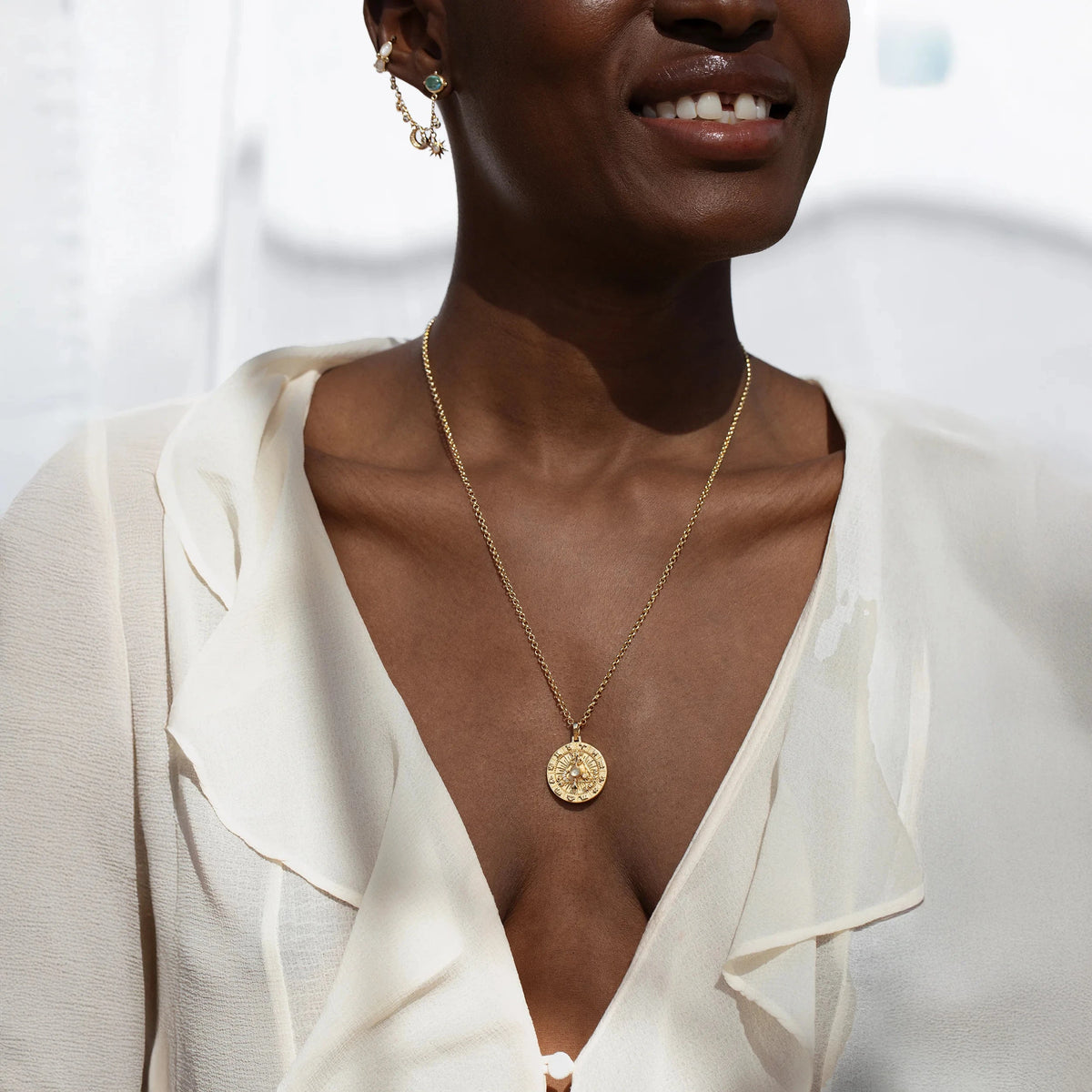 Awe Inspired Pendants Oracle Coin Pendant