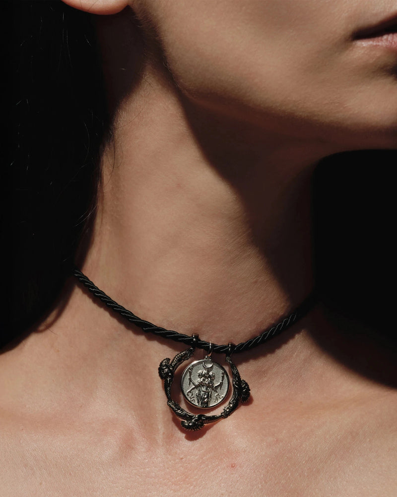 Awe Inspired Pendants Raven Halo