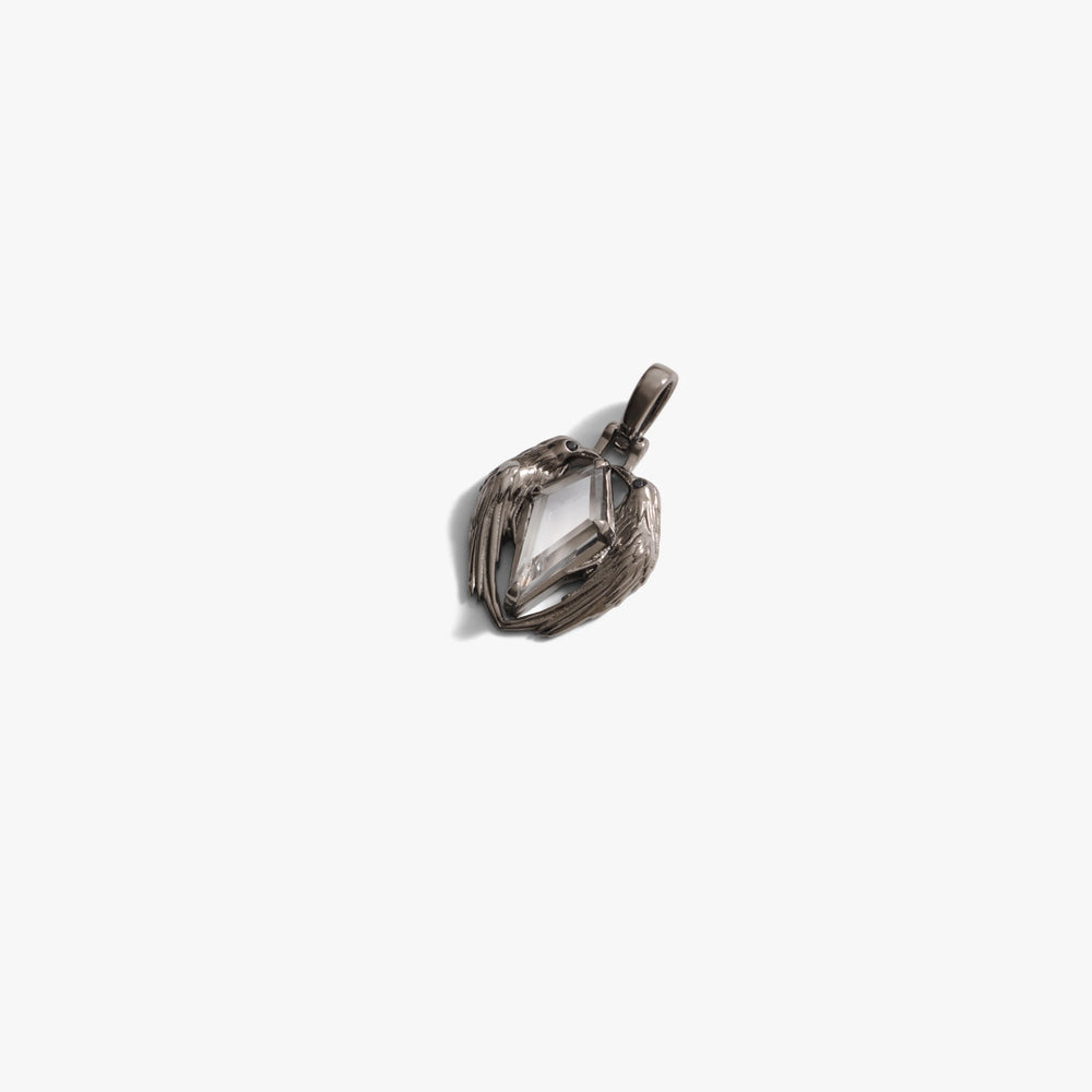 Awe Inspired Pendants Raven Prism Amulet