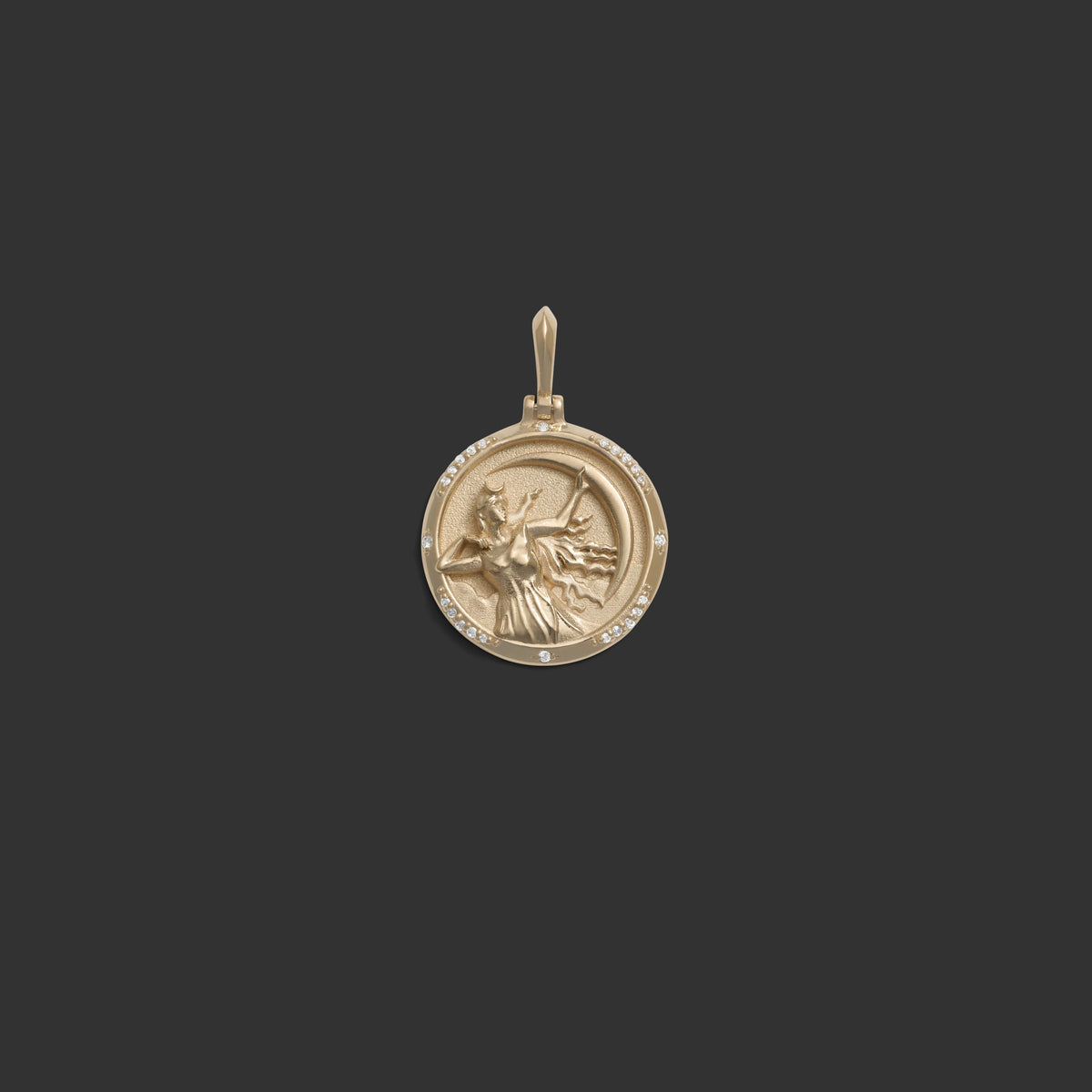 Awe Inspired Pendants Selene Goddess Pendant