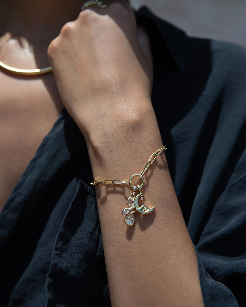 Awe Inspired Pendants Snake Amulet