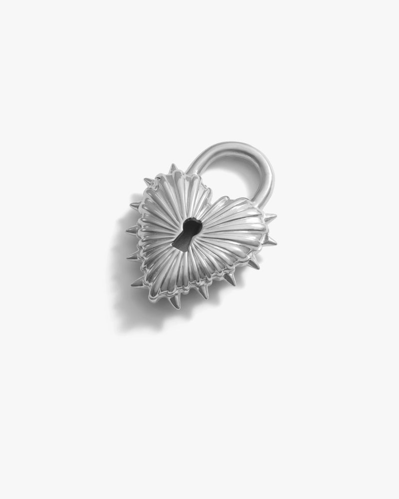 Awe Inspired Pendants Spiked Heart Locket