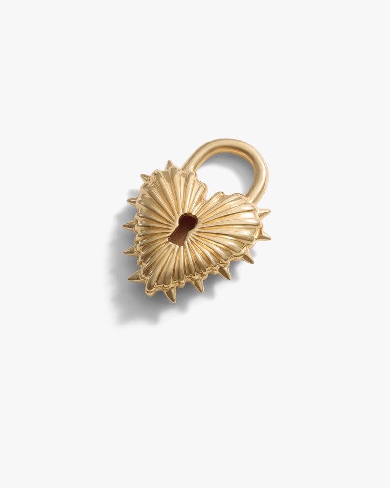 Awe Inspired Pendants Spiked Heart Locket