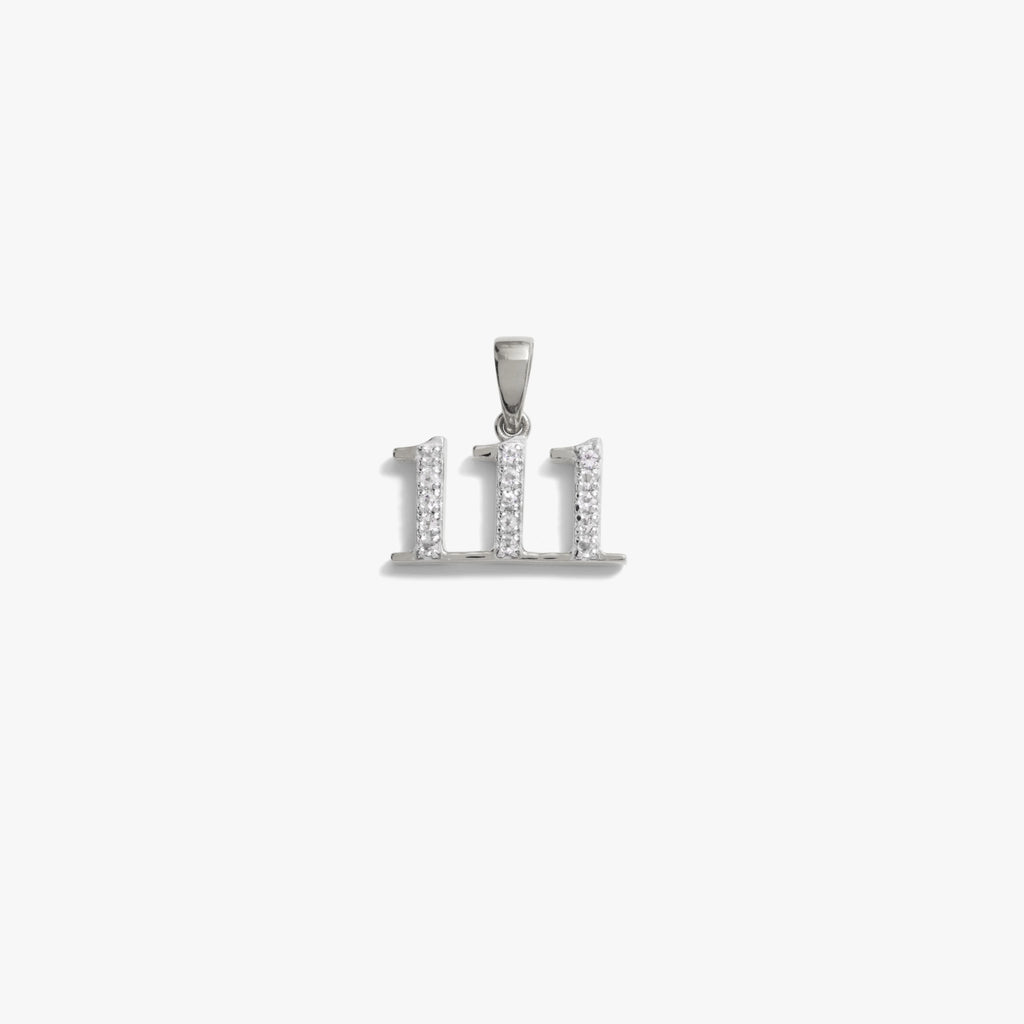 Awe Inspired  Pendants 111 Angel Number Amulet