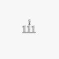Awe Inspired  Pendants 111 Angel Number Amulet