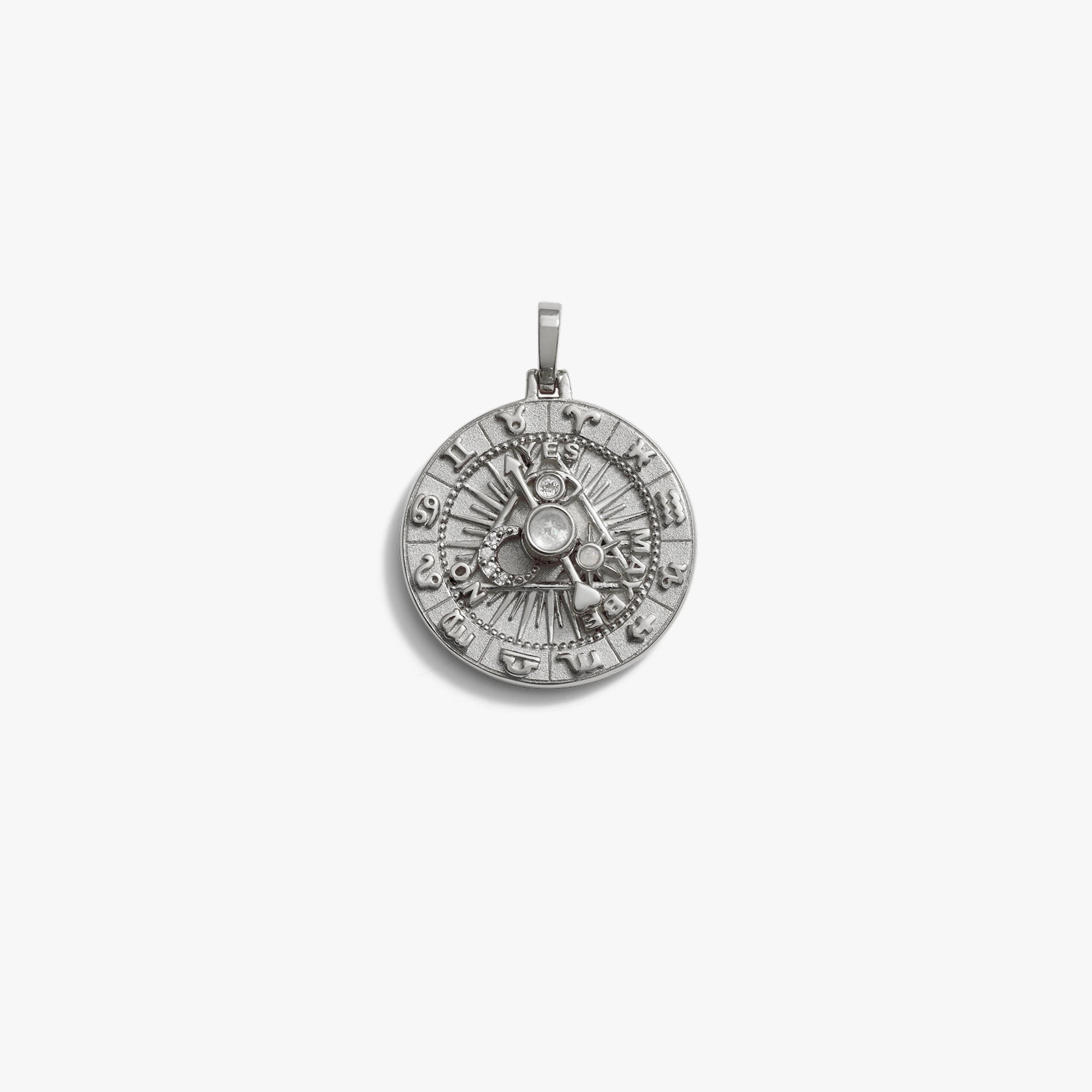 Awe Inspired Pendants Sterling Silver Ask The Oracle Pendant