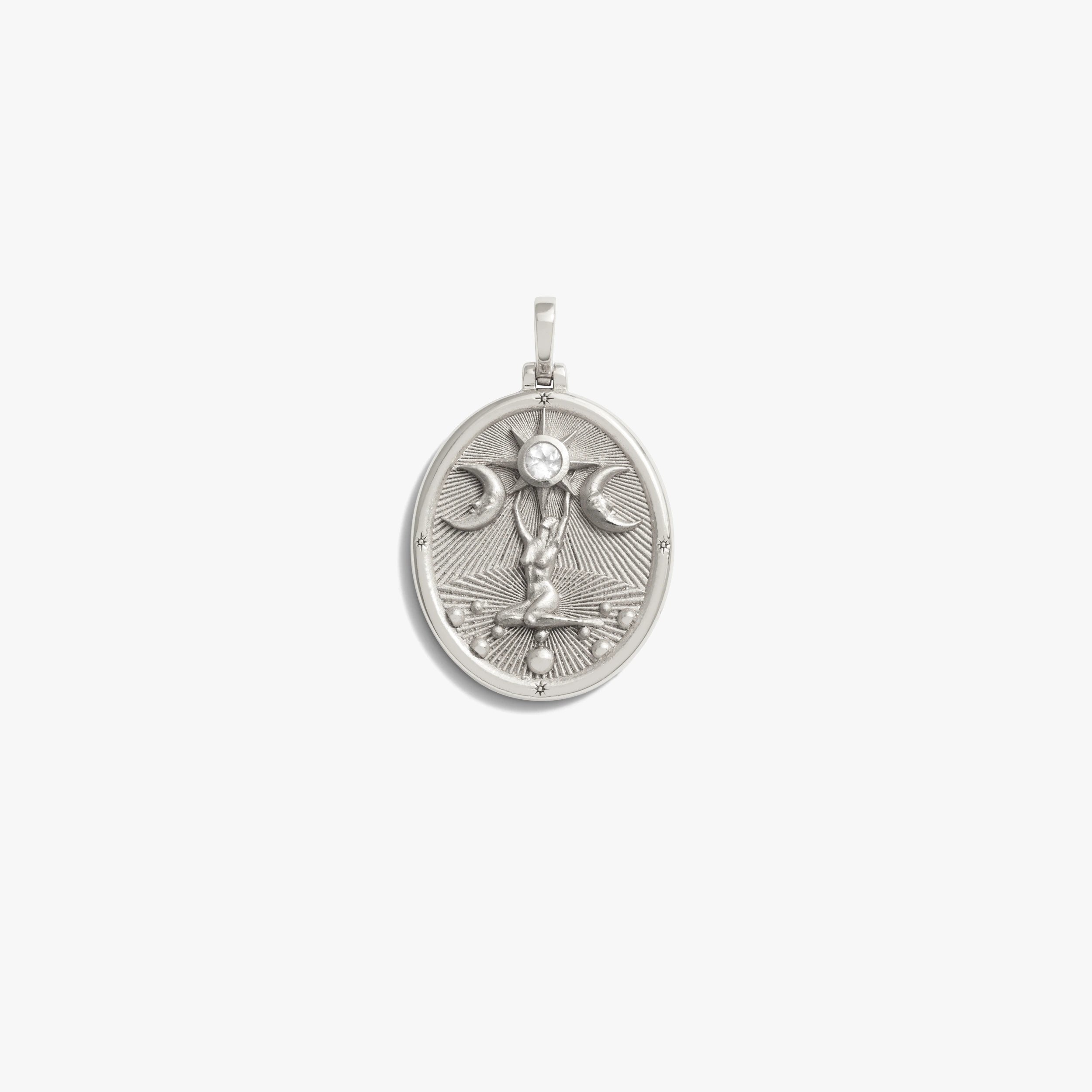 Awe Inspired Pendants Sterling Silver Asteria Pendant