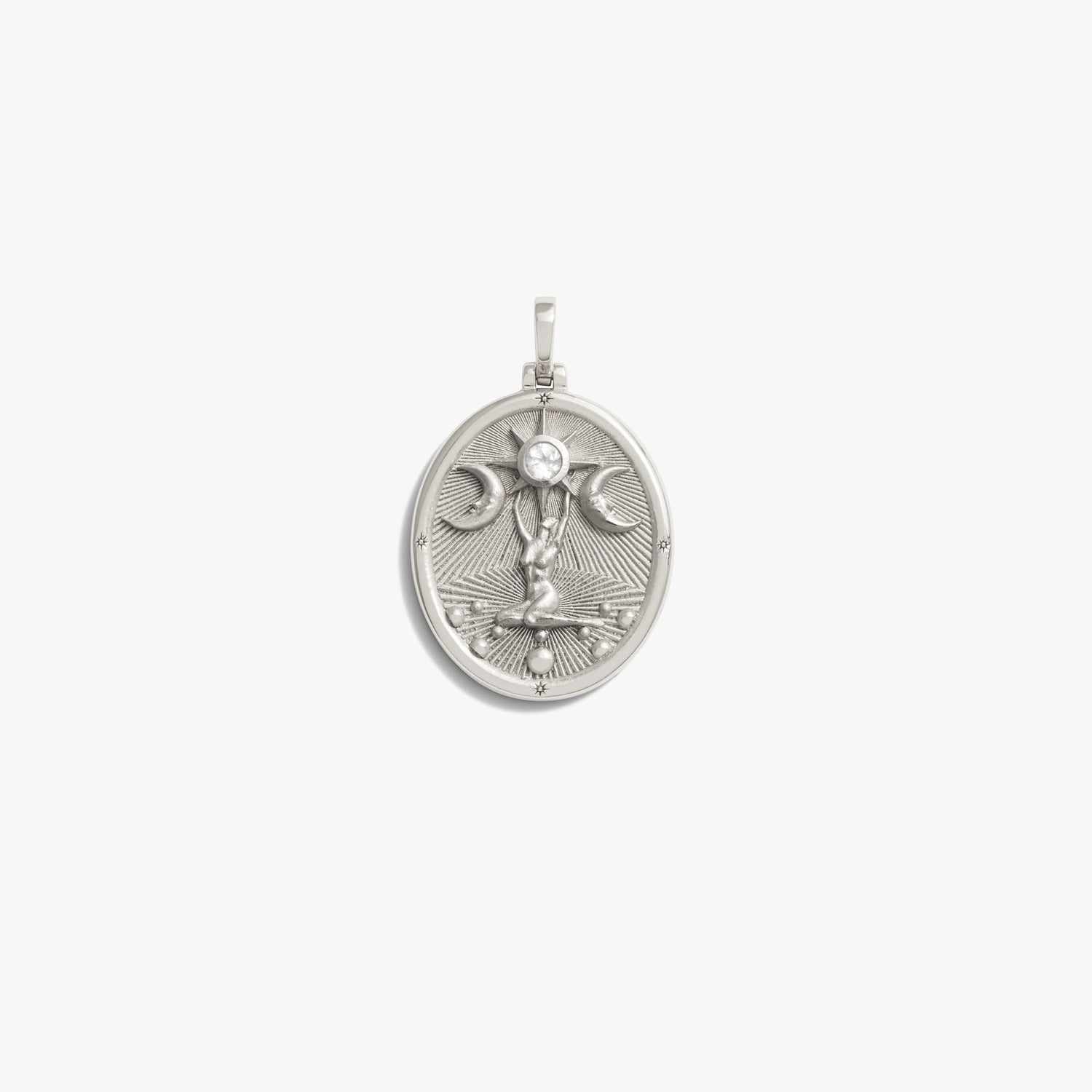 Awe Inspired Pendants Sterling Silver Asteria Pendant