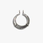 Awe Inspired Pendants Sterling Silver Black Mother of Pearl Goddess Halo