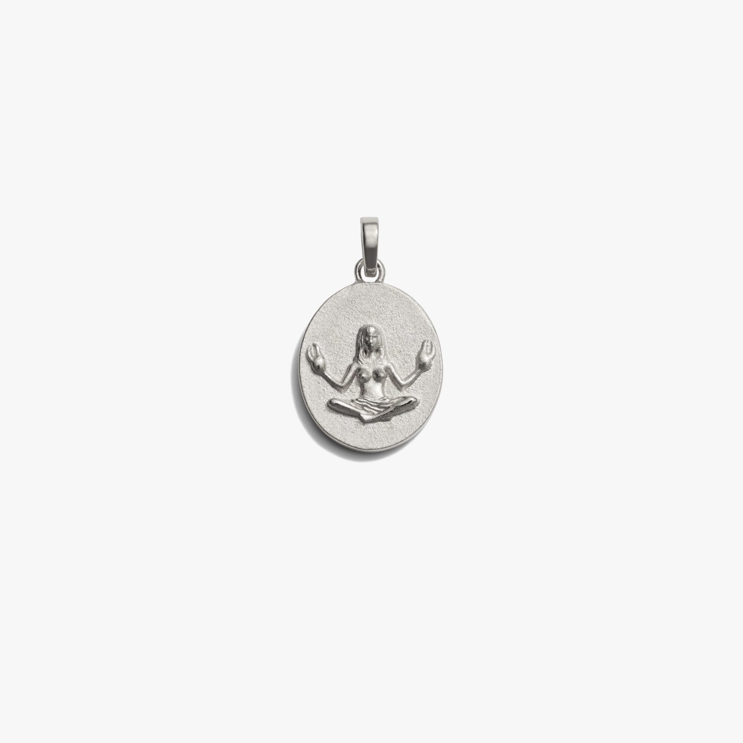 Awe Inspired Pendants Sterling Silver / Cancer / Standard Zodiac Goddess Pendant