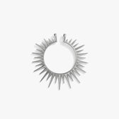 Awe Inspired Pendants Sterling Silver Cosmic Rays Goddess Halo